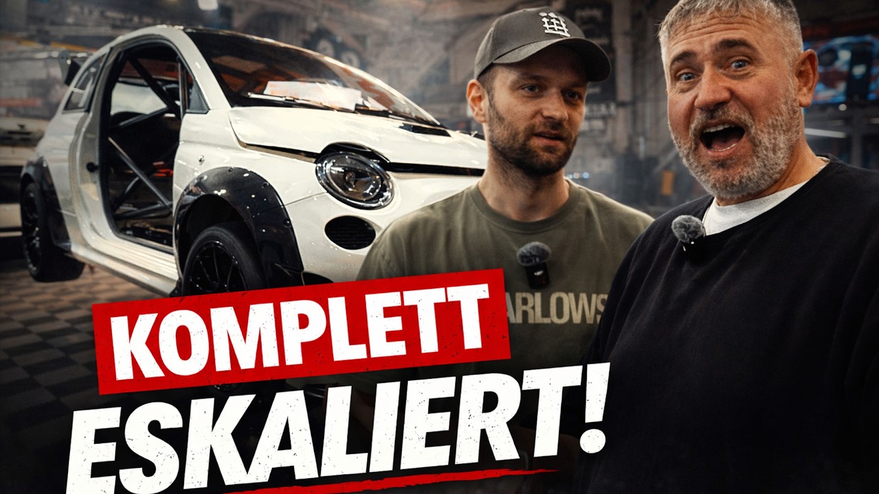 KOMPLETT ESKALIERT! Philipp Kaess & sein Abarth. Vom Trackday-Traum zum kompromisslosen Rennwagen