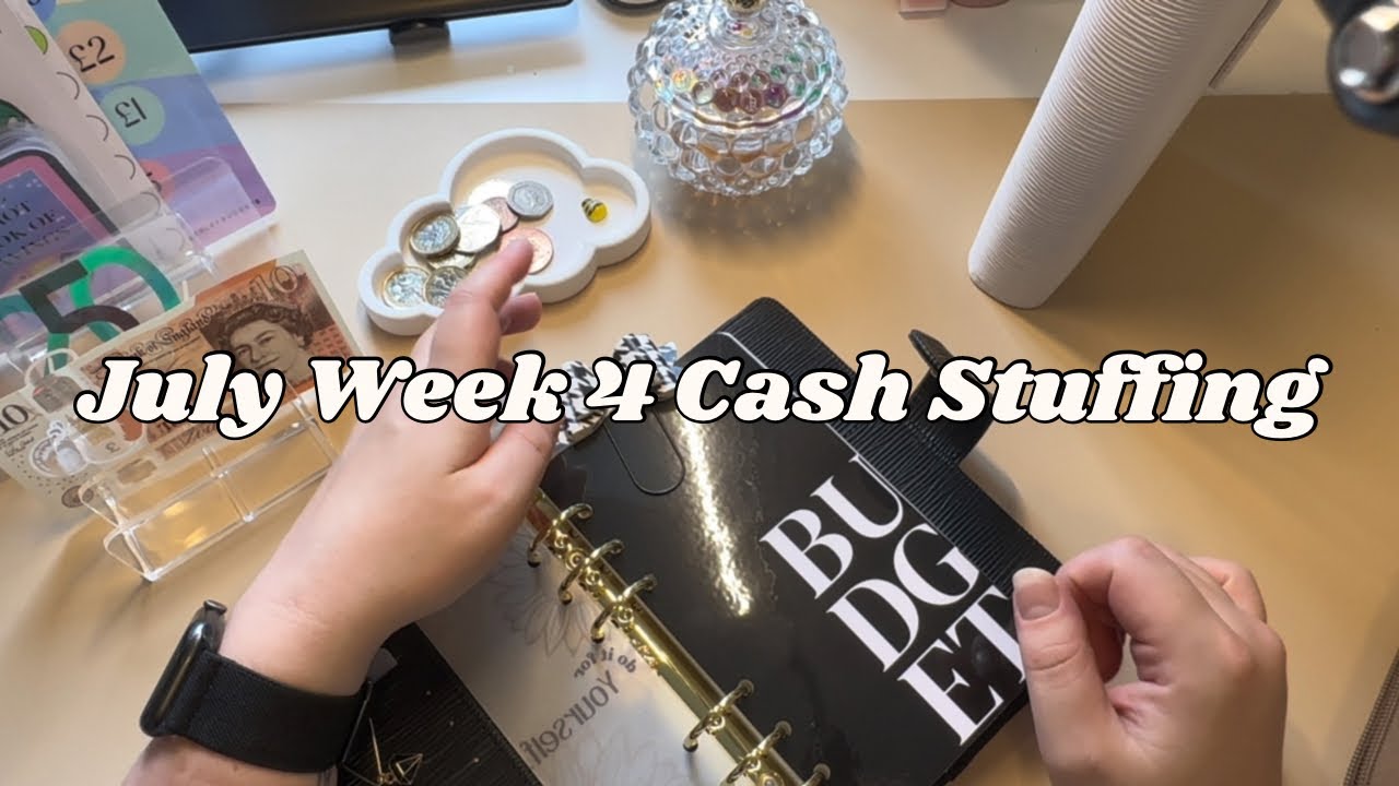 July Week 4 Cash Stuffing | Statutory Maternity Pay | UK Cash Stuffer
