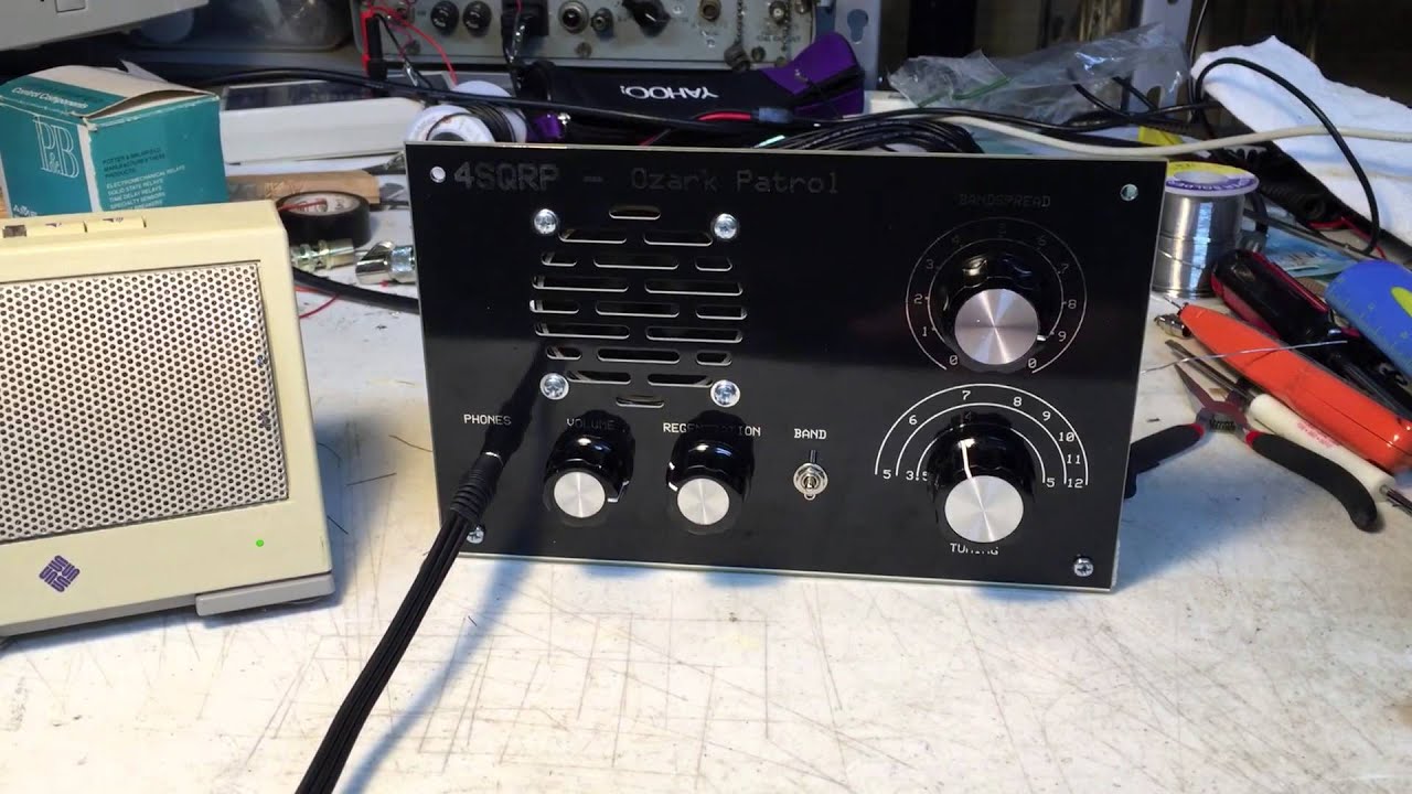 75m band reception using Ozark Patrol regen receiver