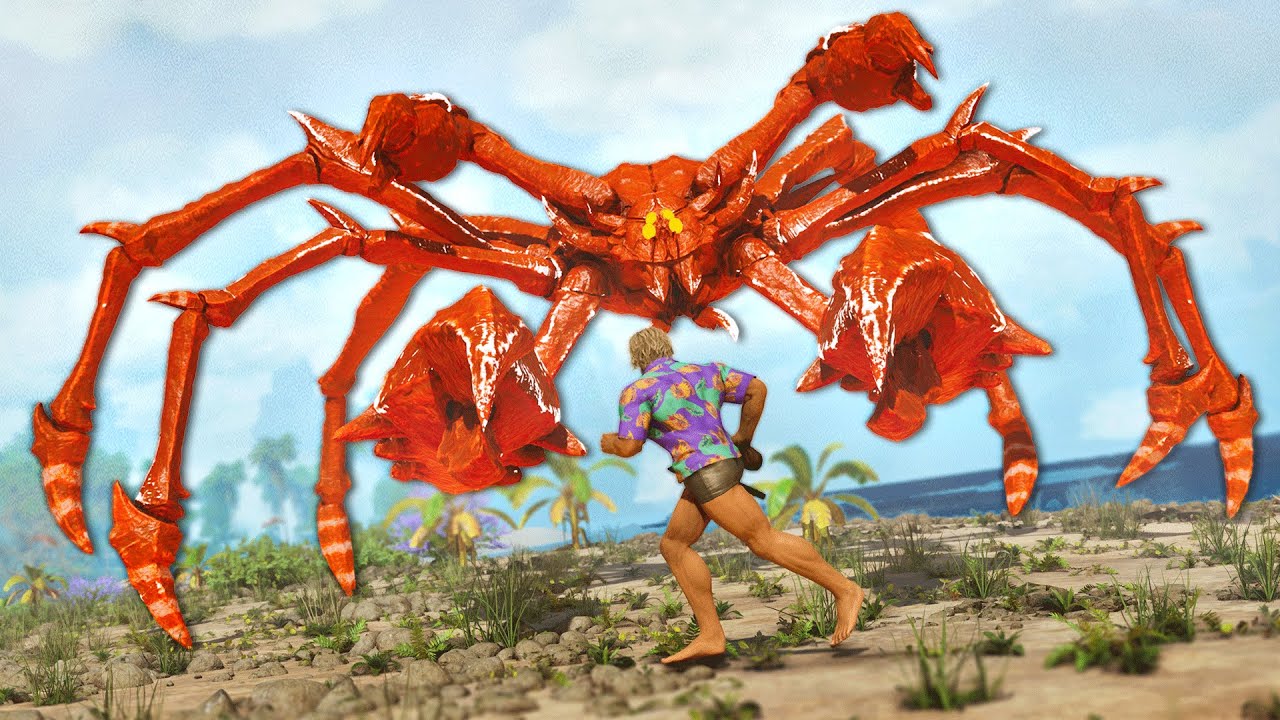 Can this GIANT KRUSTY CRAB Solve All My Problems? | ARK Primal Nemesis #12
