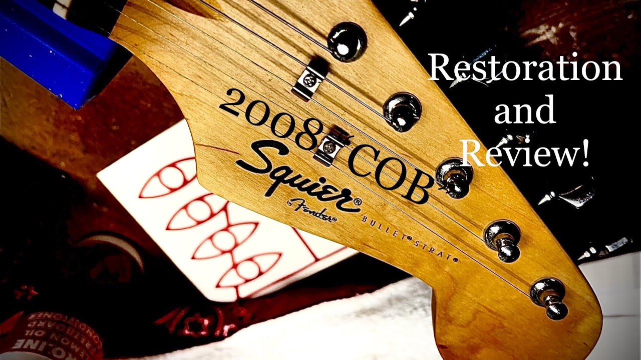 2008 Squier “COB” Bullet Strat — реставрация и обзор!