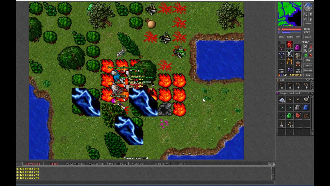 #3 Szybki Strzał KastiTv pada od Parcel Team'u (Kasteria.pl) Tibia 8.0