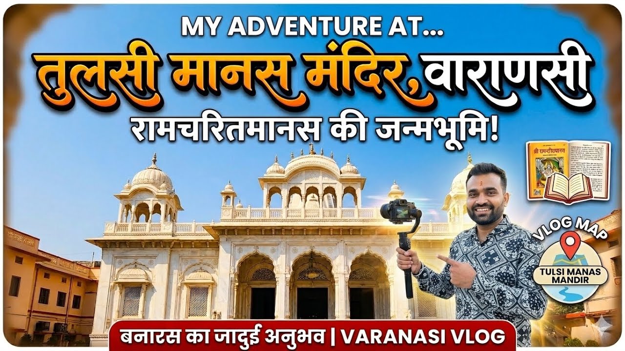 Tulsi Manas Mandir Varanasi | तुलसी मानस मंदिर बनारस दर्शन | Ramcharitmanas Temple Varanas