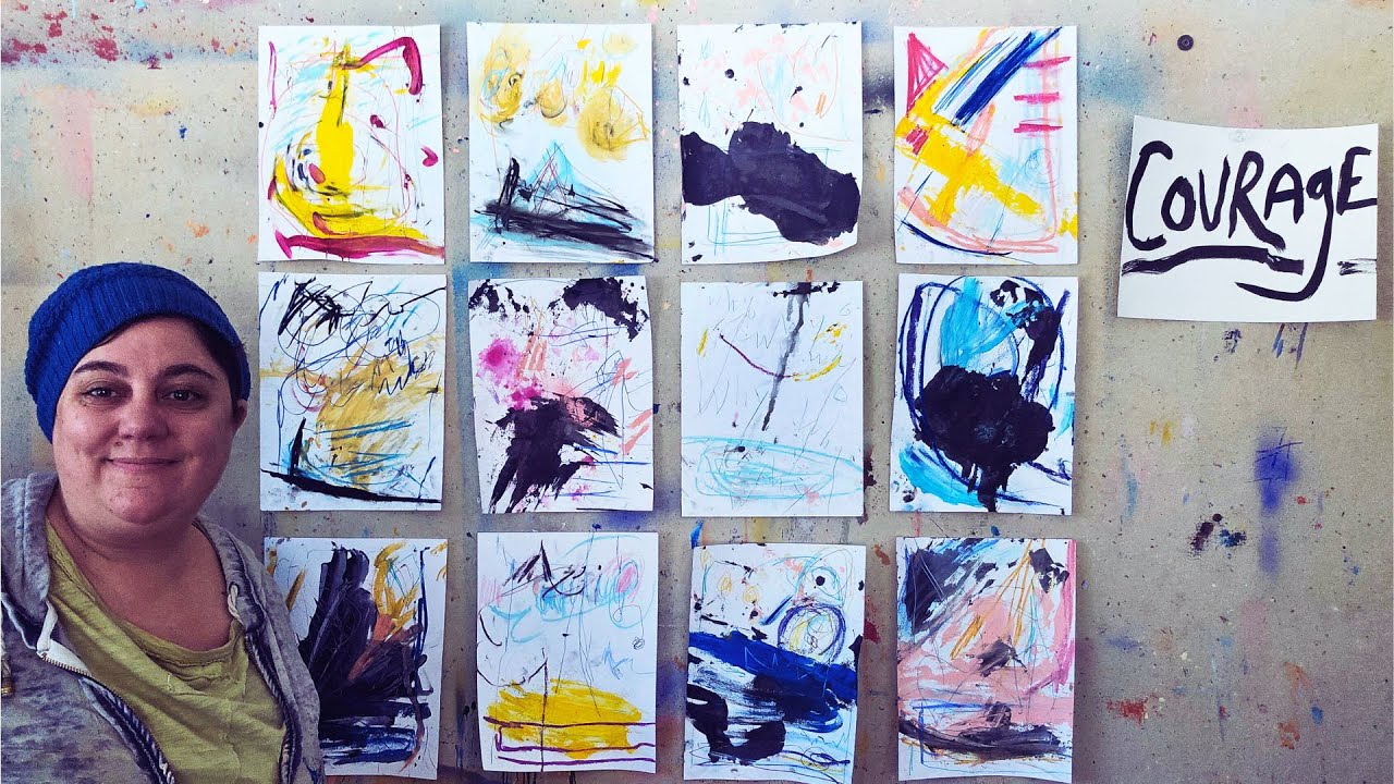 ART, AWAKENING & THE UNCONSCIOUS (INTUITIVE, AUTOMATIC, & EXPRESSIVE DRAWING)