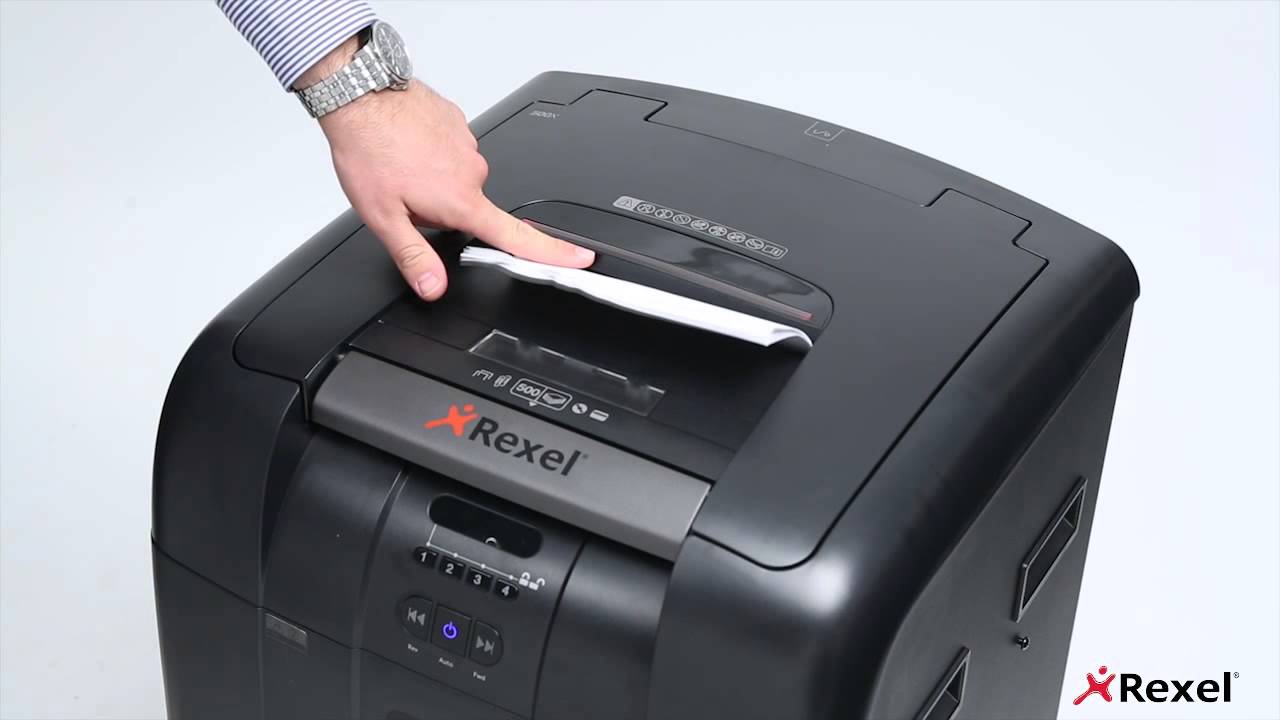 Rexel AutoPlus Shredder Video Guide | Euroffice