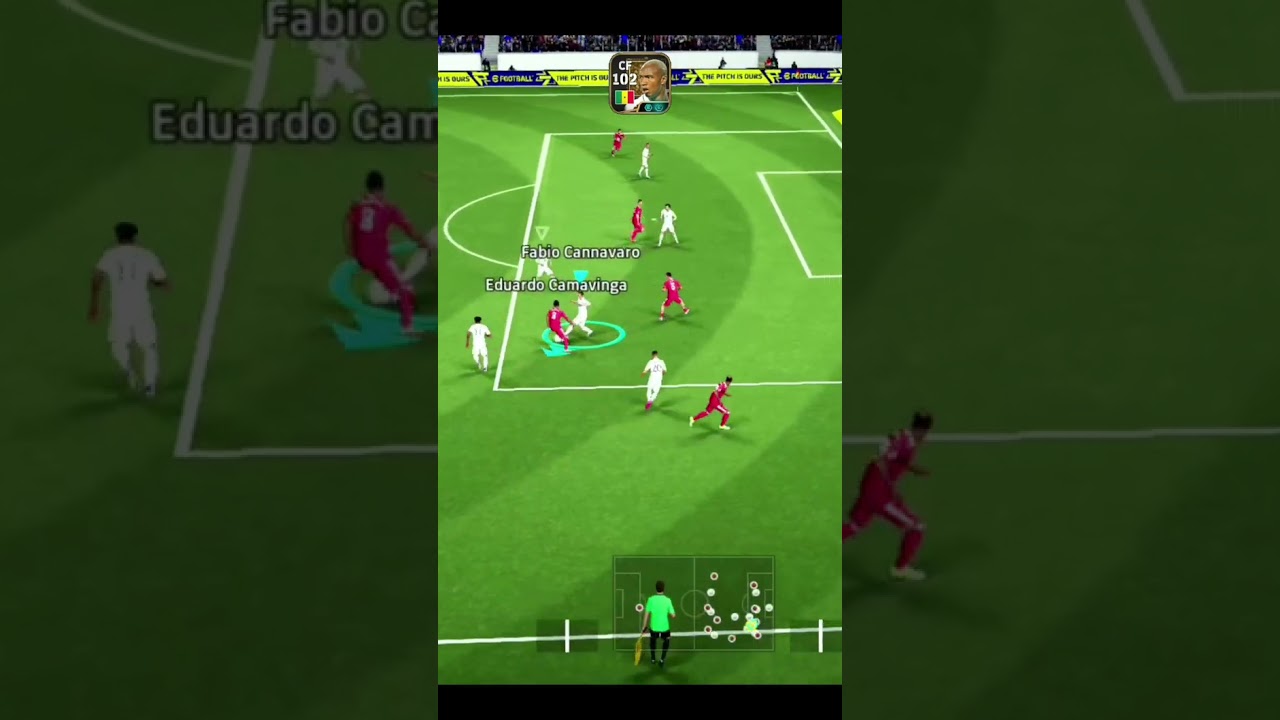 El Hadji Diouf  shooting 🔥 in efootball #efootball #pes #shorts #efootball2024