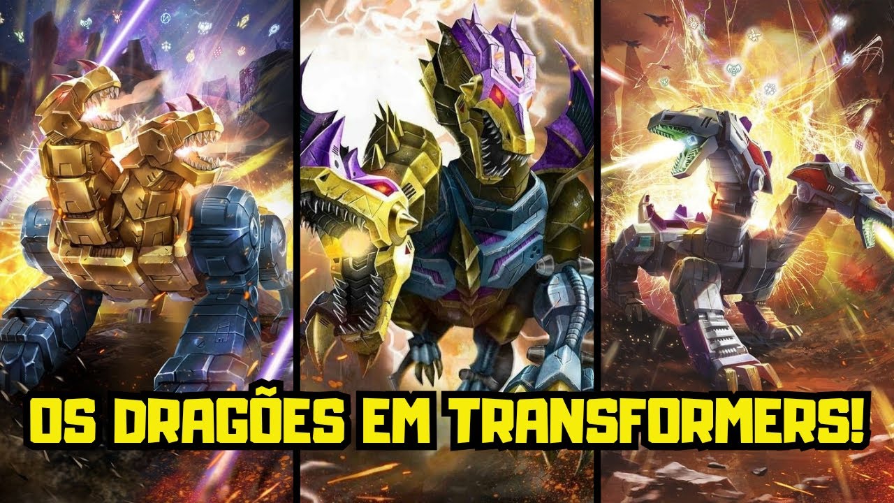 OS PRINCIPAIS DRAGÕES EM TRANSFORMERS! (PARTE 1)