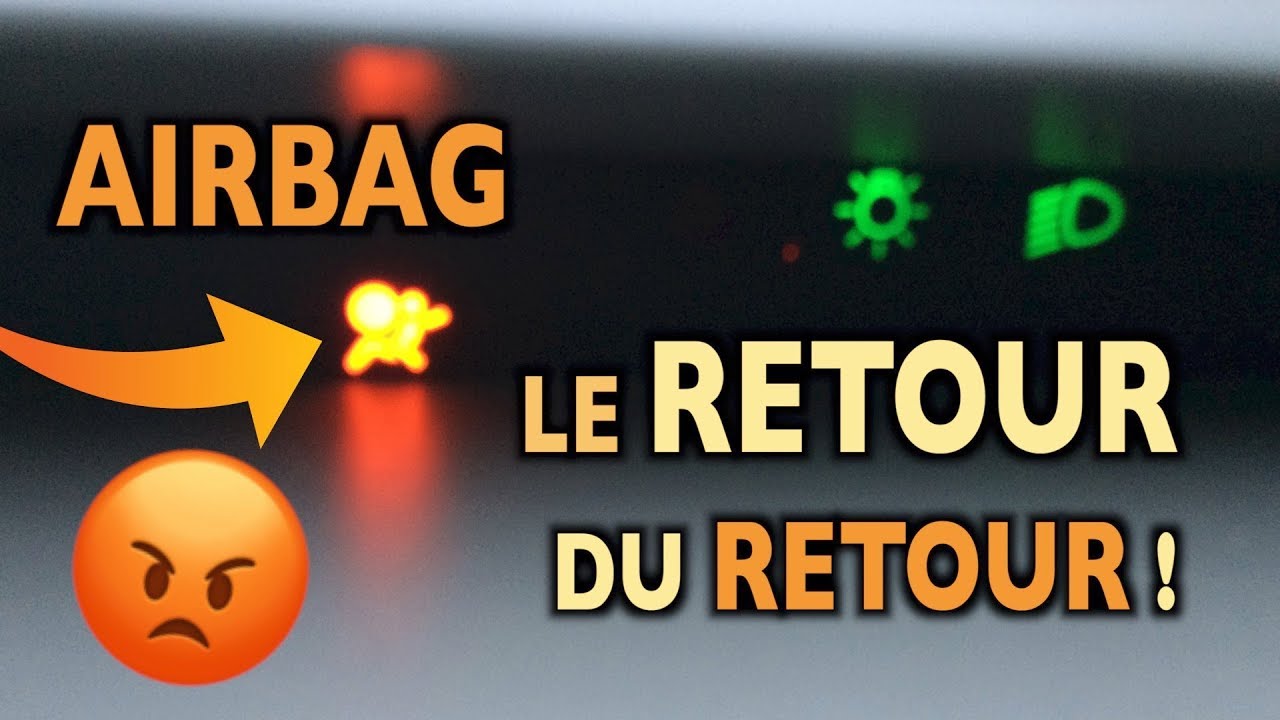 ⚠️Voyant Airbag 😡 Solution Définitive ? 🤔 Twingo