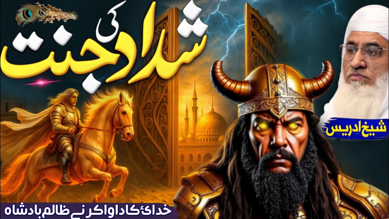 The Complete Story of Shaddad Aur Uski Jannat | Molana Sheikh Idrees Sahib Pashto Bayan