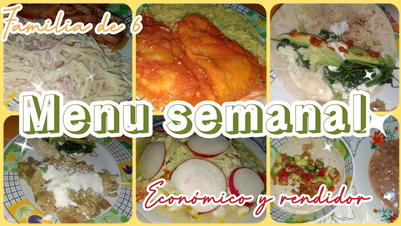 ideas para cocinar en la semana/comida facil/comida econ&oacute;mica/comida rendidora