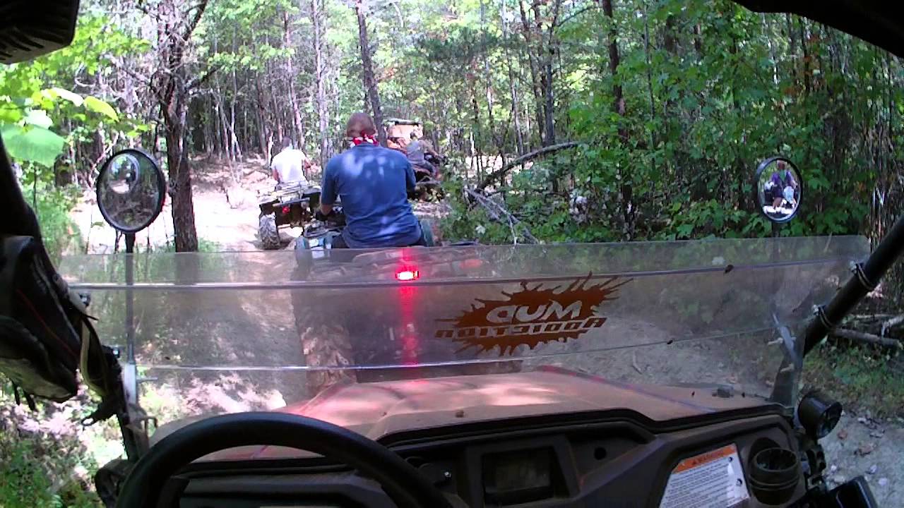 Pioneer 500 ride at Catfish Pond testing TireBlocks