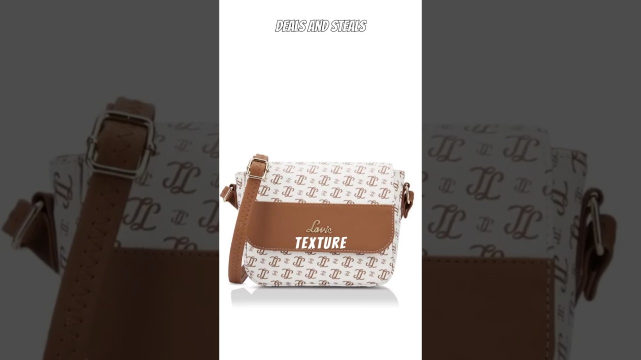 Go Wild in Style with White Printed Lavie sling bag #lavie #bag #slingbag #budgetfriendly #fashion