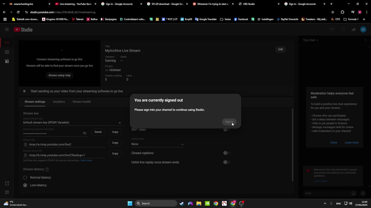 My Broadcast