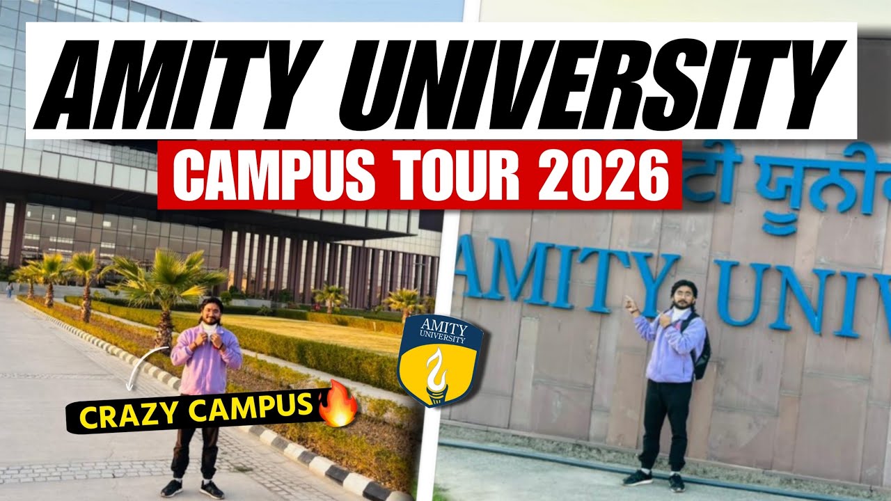 Amity University Mohali Campus Tour | Amit university Full Review 2026 | amity university 