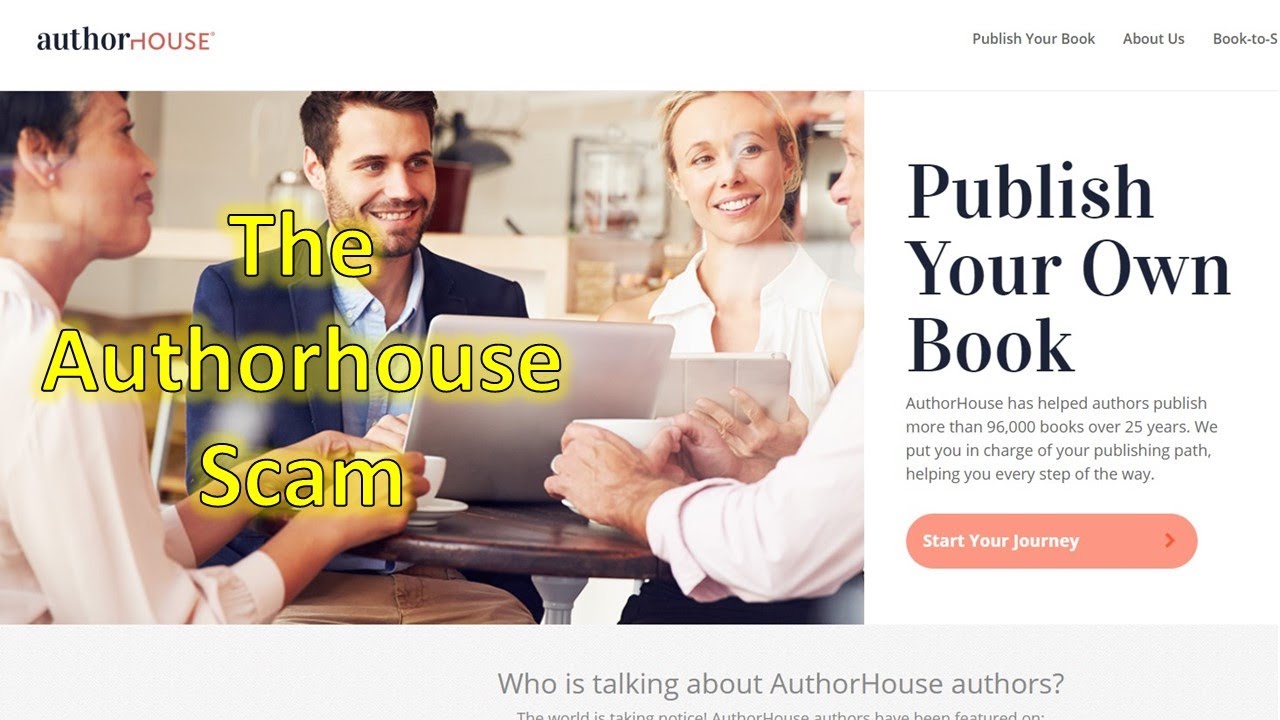 The Authorhouse Scam