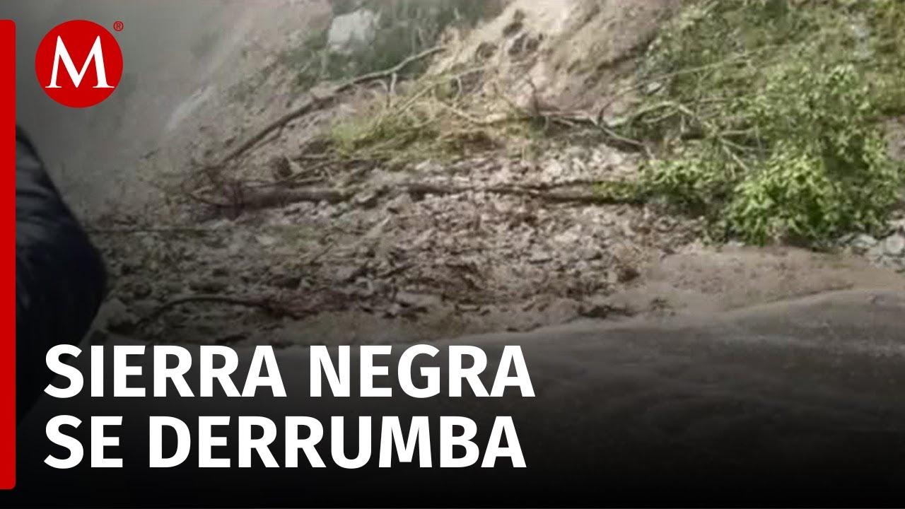 Estos son los puntos de PELIGRO por derrumbes y deslaves en Puebla