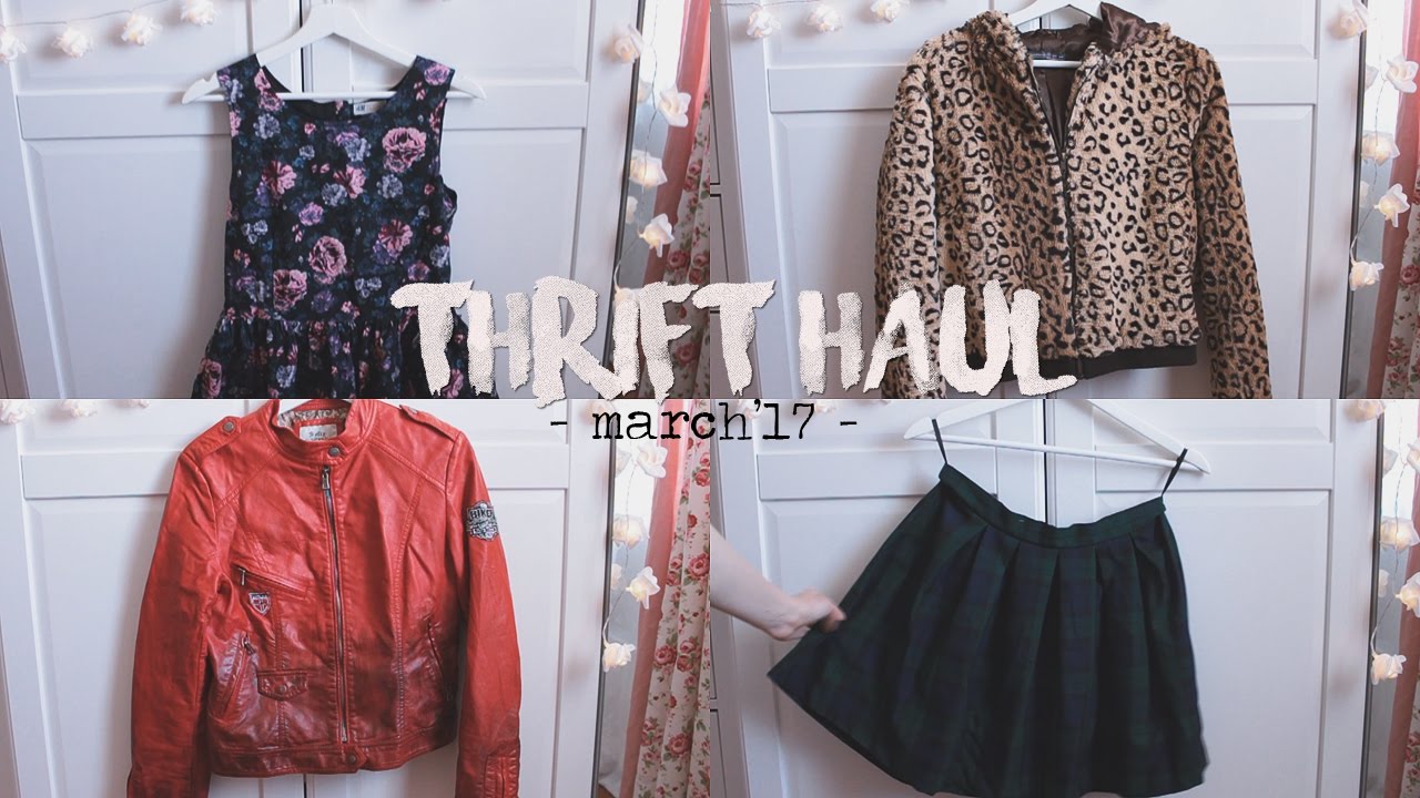 THRIFT HAUL MARCH'17 l секонд-хенд покупки