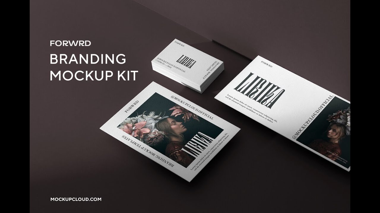 Forwrd Branding Mockups kit Stock Graphics Download