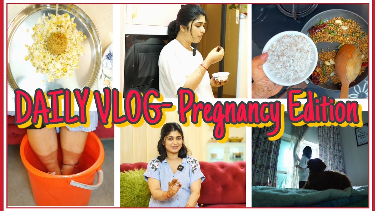 2-PREGNANCY VLOG - Recipe for Diabetes || Pregnancy Challenges || Tips to reduce swelling 