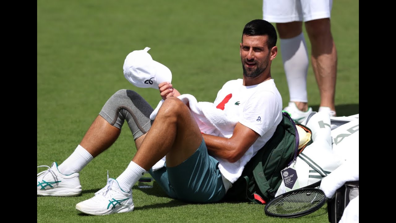 Tennis Elbow 4: Novak Djokovic Tayo Adeniji Full Practice.