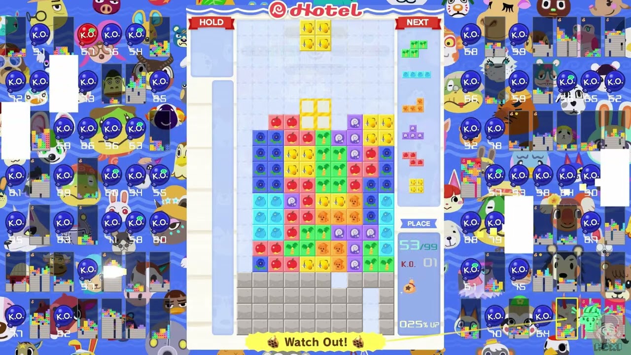 Tetris 99 51st MAXIMUS CUP Animal Crossing New Horizons Update Edition