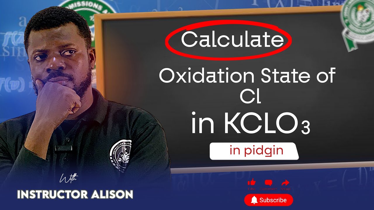 JAMB QUESTION-How To Find The Oxidation State Of Chlorine In Potassium Chromate