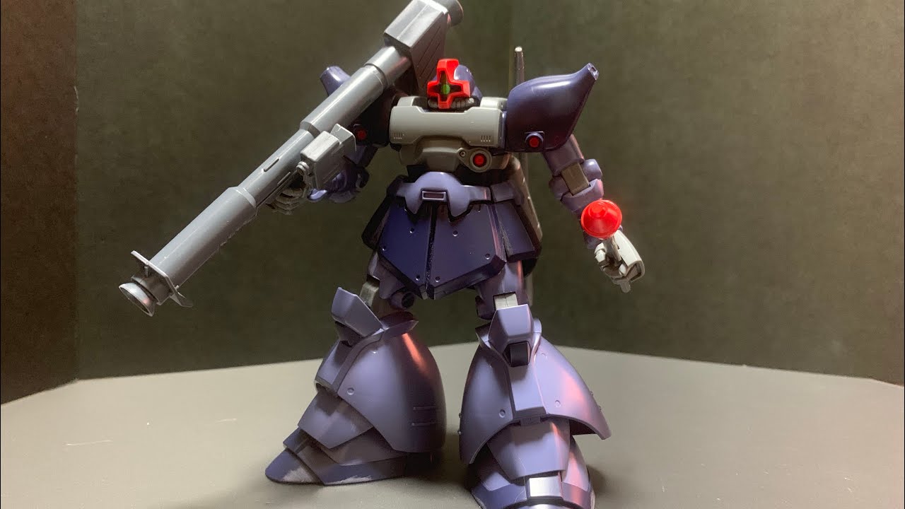 うーんいいねぇ、ドムにハズレ無しは本当か？！ MS-09R-2 RICK DOM II  HGUC 1/144 リックドム II  仮組み完成と仕上げの方針塗装など...