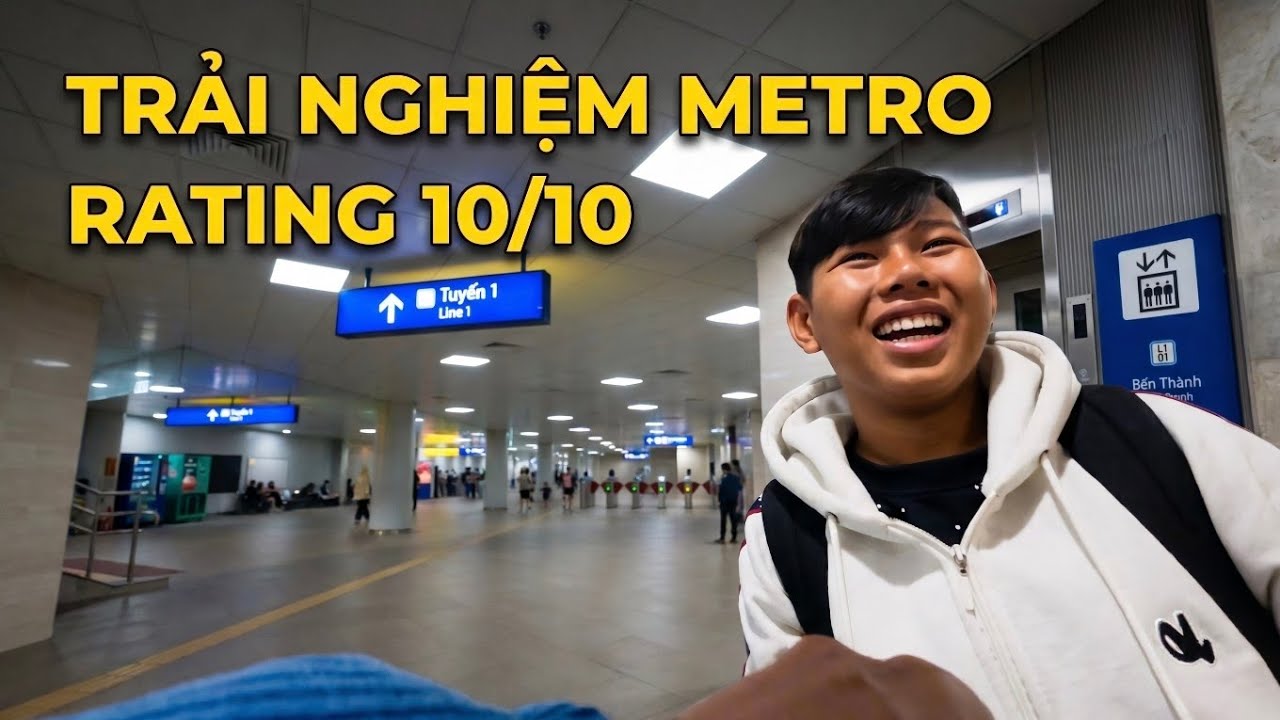 Metro Bến Thành Suối Tiên: Một trải nghiệm trên cả tuyệt vời!