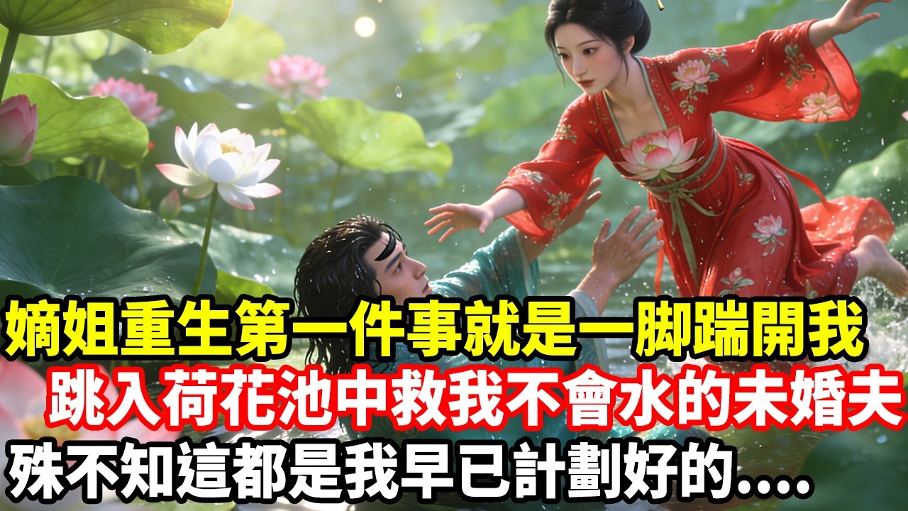 嫡姐重生第一件事就是一脚踹開我，跳入荷花池中救我不會水的未婚夫，殊不知這都是我早已計劃好的....