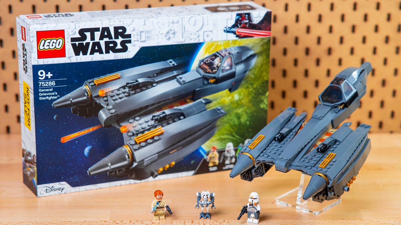 LEGO Star Wars General Grievous's Starfighter Set REVIEW - 75286