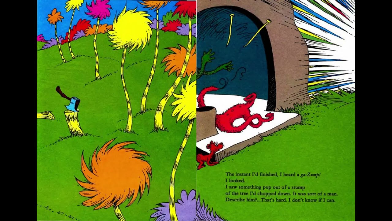 The Lorax Seussical Book