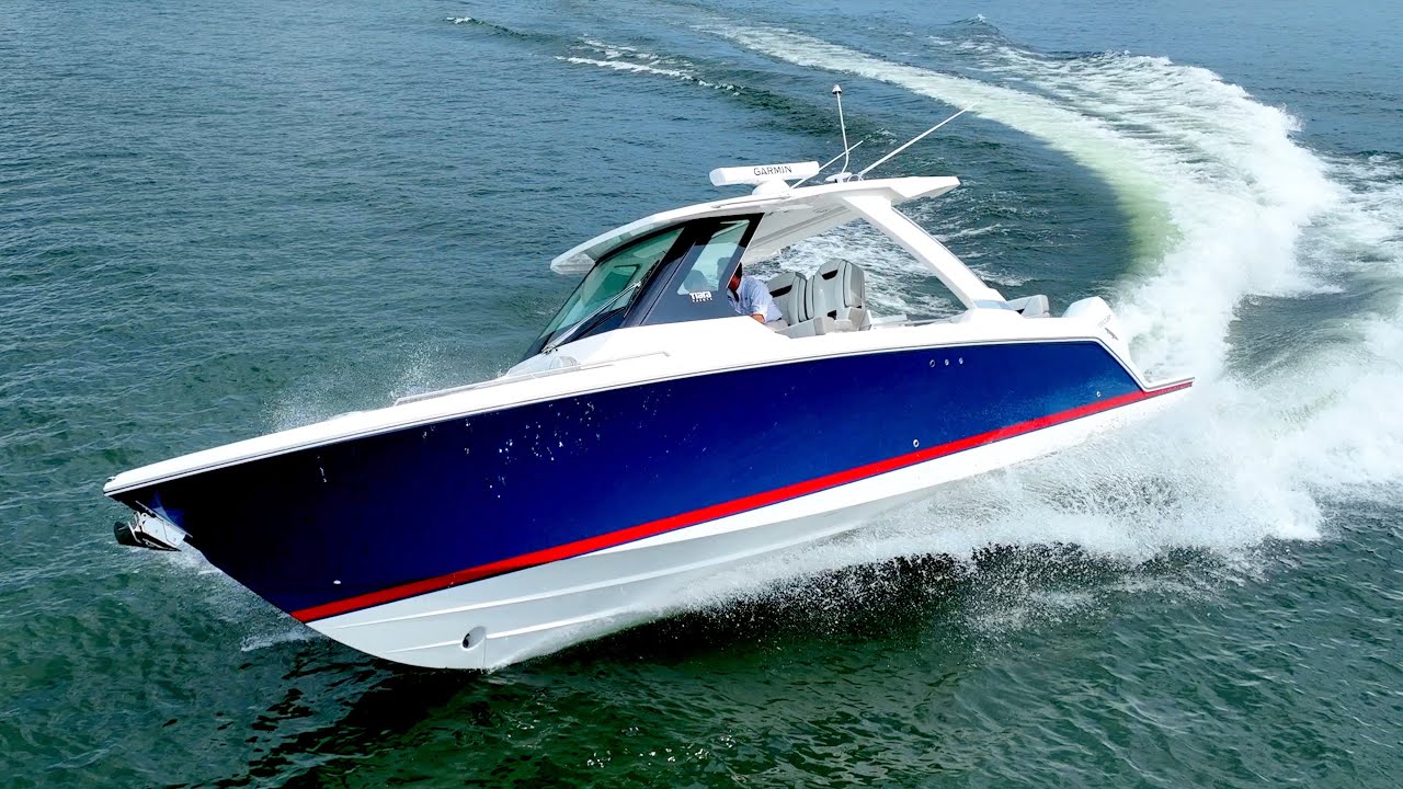 2023 Tiara 34LS — полное тестирование и прохождение на озере Озарк