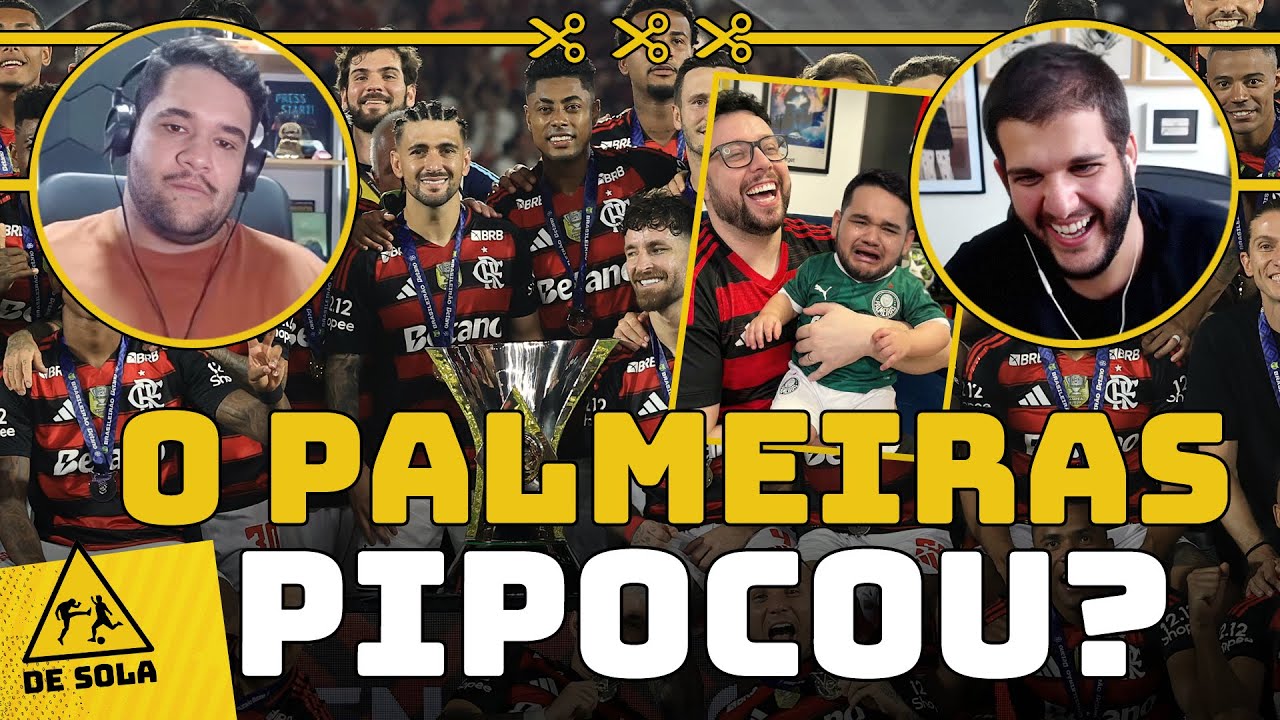 VICTOR GIL &Eacute; DETONADO AP&Oacute;S MAIS UM VICE DO PALMEIRAS! O FLAMENGO &Eacute; O MAIOR VIL&Atilde;O DO FUTEBOL?