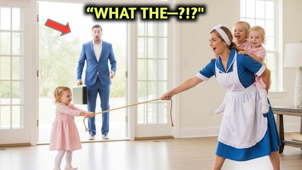 The Millionaire’s Triplets Hadn’t Laughed Since Their Mother Died… Until This Nanny Arrived.