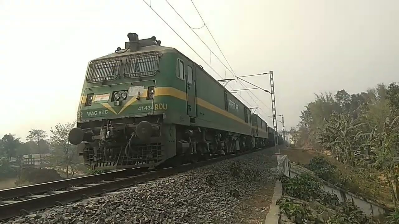Train indian railway long railgari video assam chapar rail line #like #railtrack #train #railway
