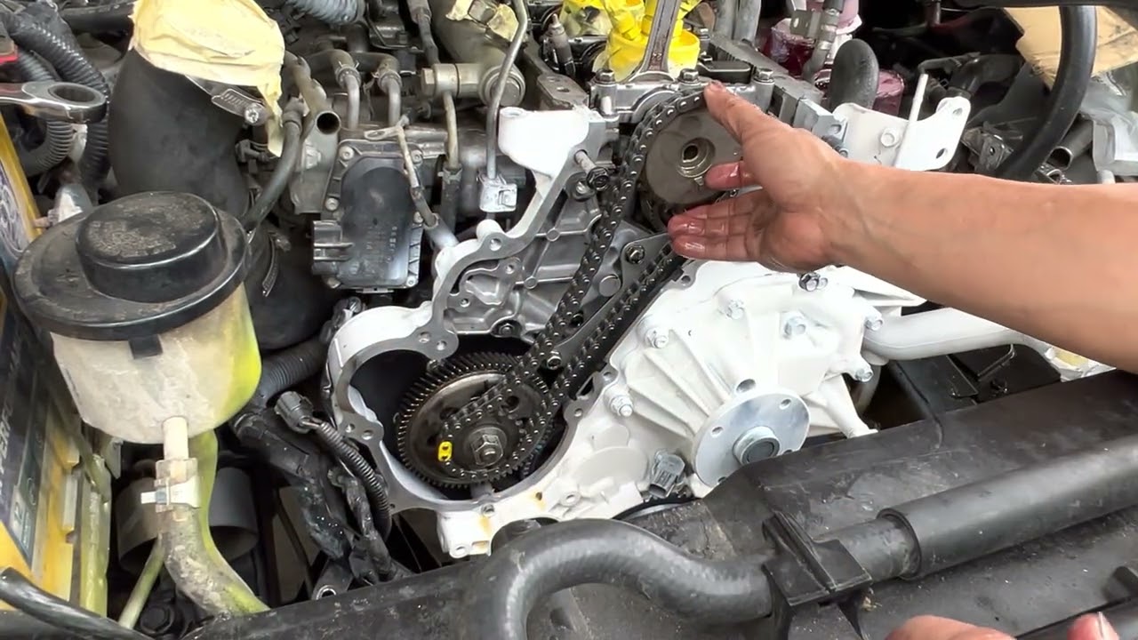 2010 GU PATROL ZD30 CRD timing cover coolant leak repair