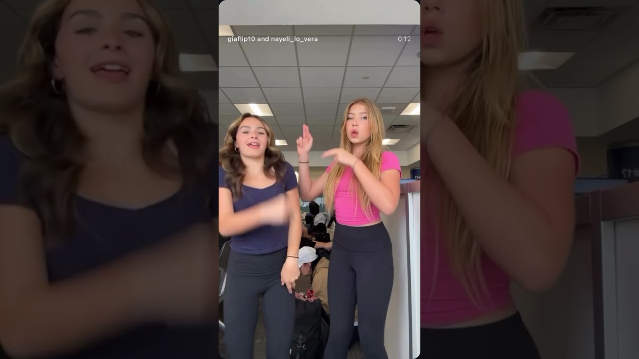 Gia and Nayeli TikTok #duo #dancer