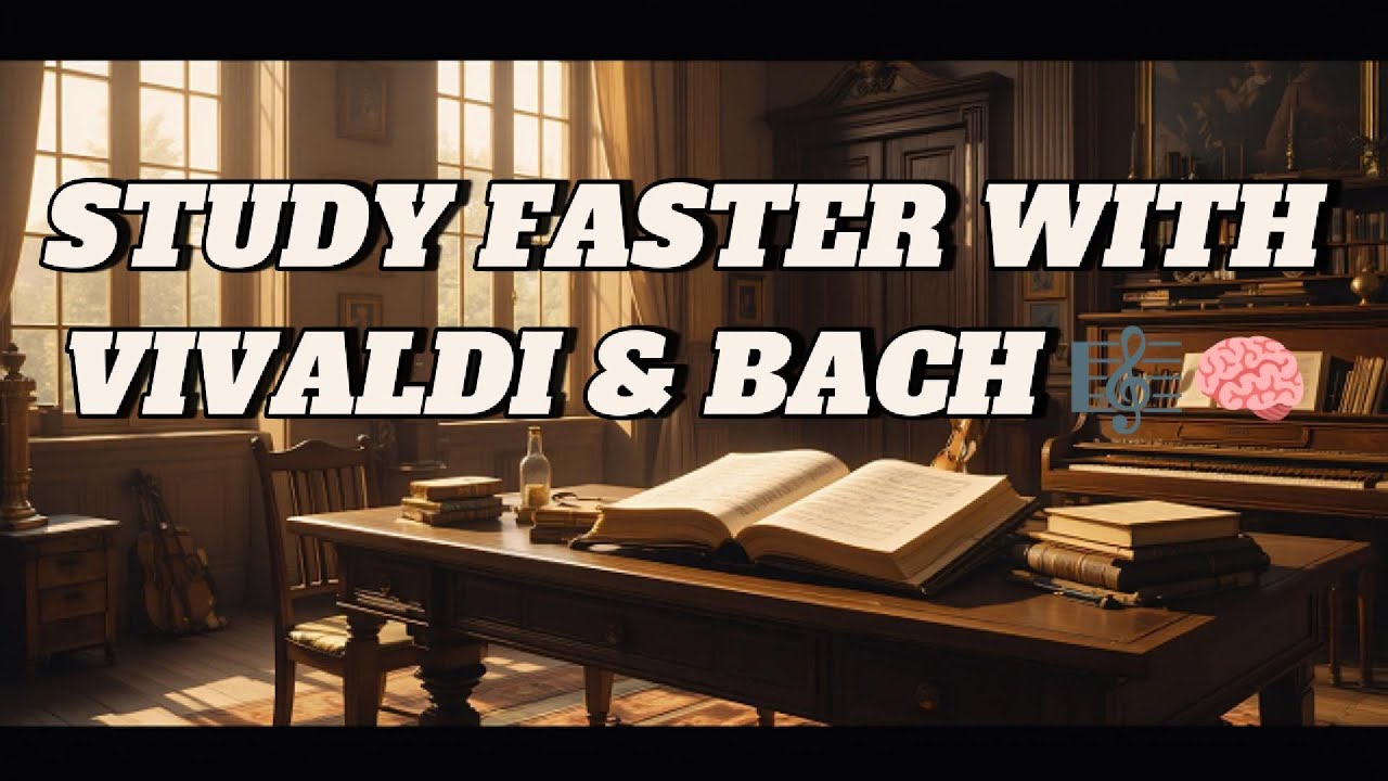 Peaceful Vivaldi and Bach Adaptations for Study