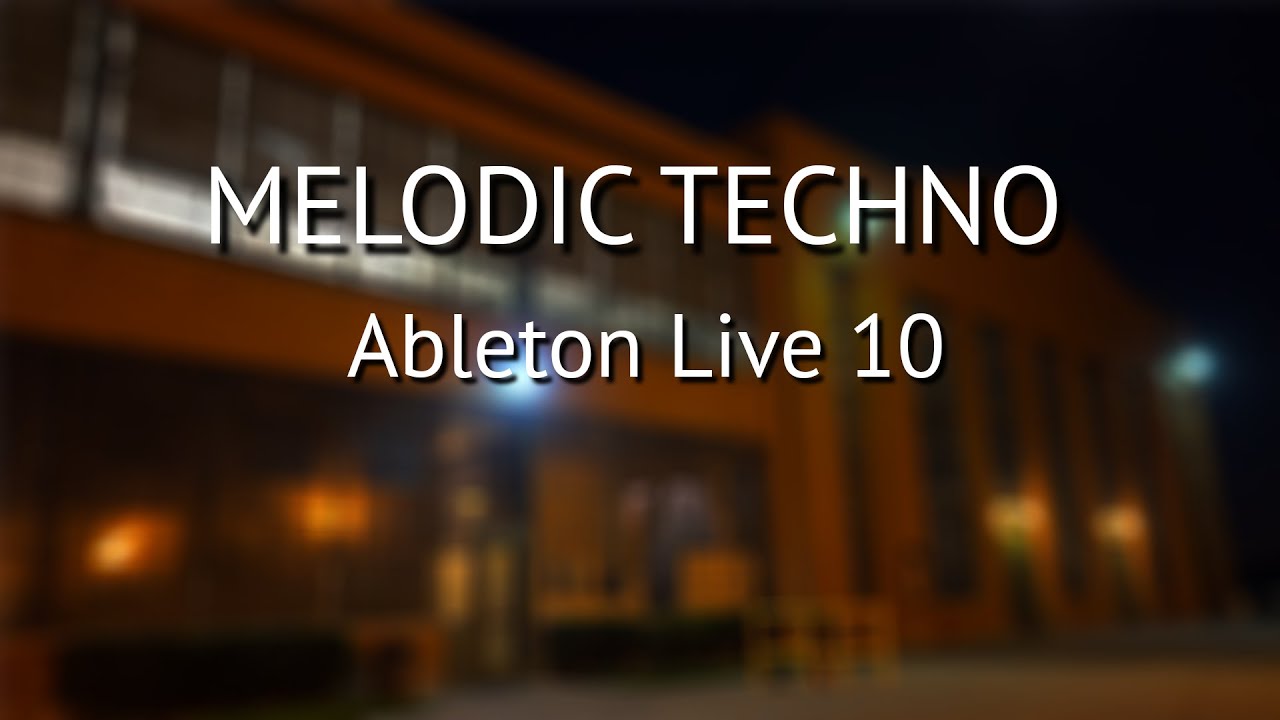 Dark Melodic Techno | Ableton Live Tutorial | Part 1 | no talking
