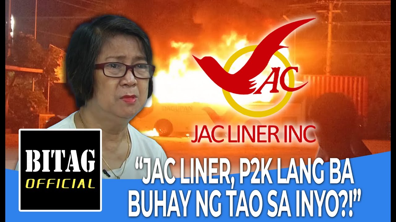 LOLA, MAGSISIMBA LANG! MUNTIK MATUSTA SA NAGLILIYAB NA BUS NG JAC LINER!