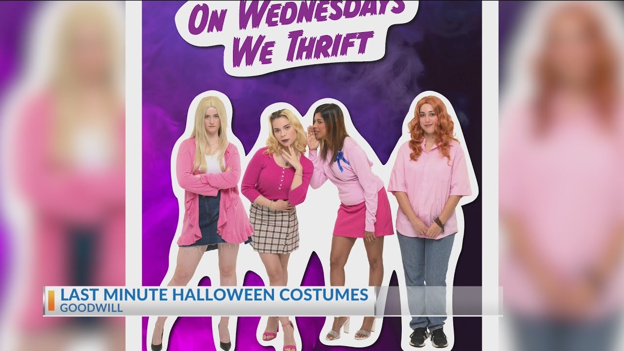 Last minute Halloween costume ideas from Goodwill