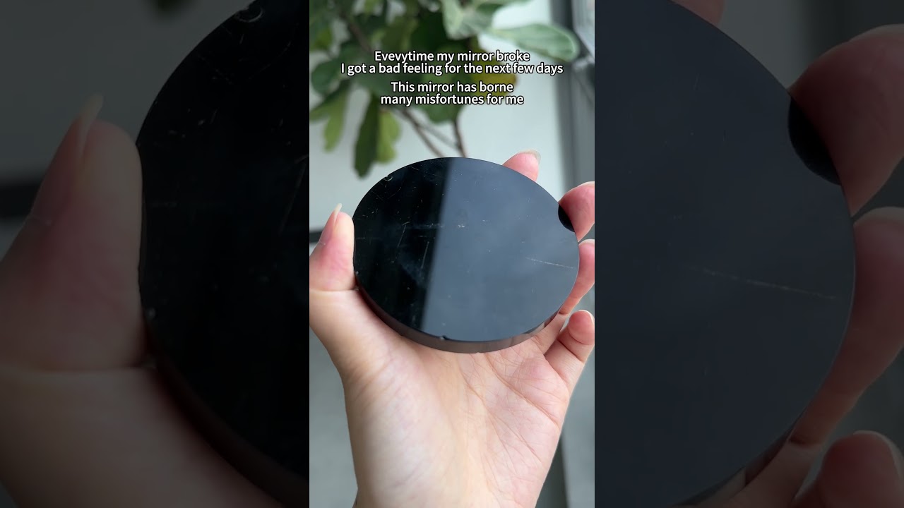 obsidian mirror, scrying mirror, find your peace inside.