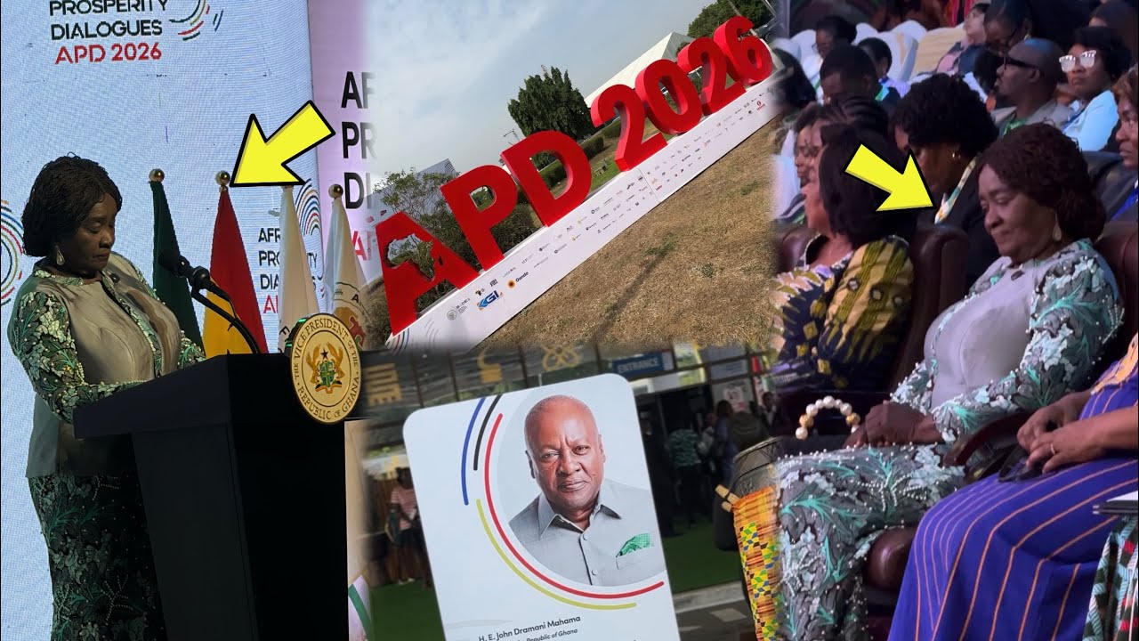Ghana🇬🇭 Vice President Jane Naana Opoku gives a speech @ the African ProsperityDialogues(APD 2026)