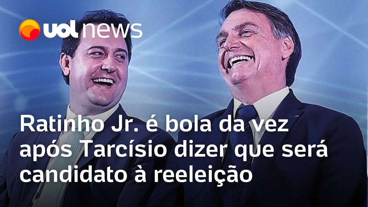 Ratinho Jr. é bola da vez após Tarcísio dizer que será candidato à reeleição de SP