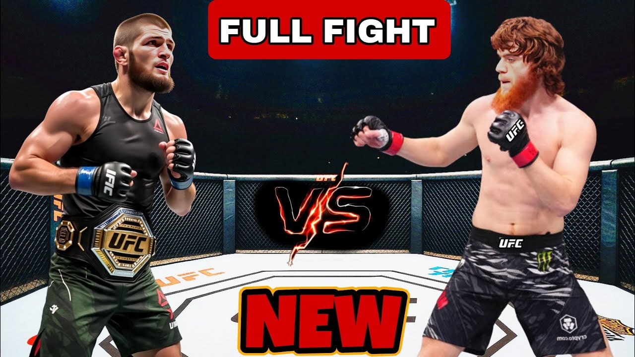 Sharabutdin magomedov vs. Khabib nurmagomedov | UFC Great Fight