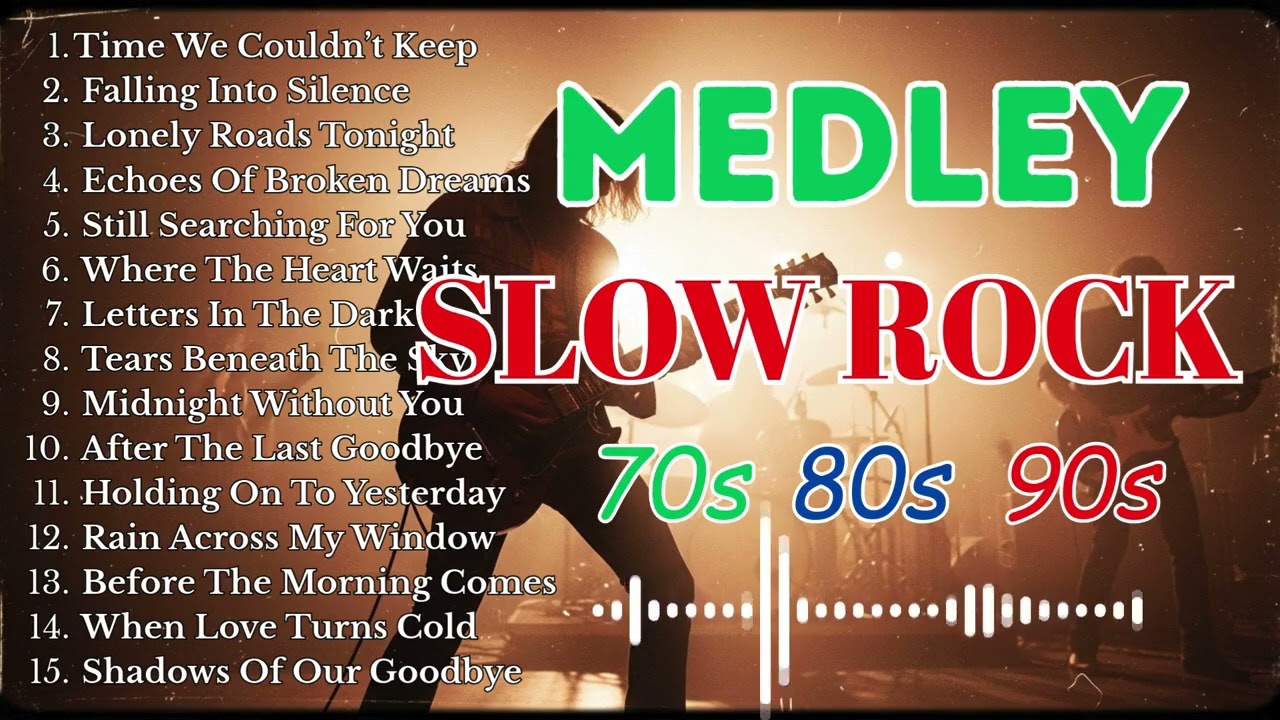 Nonstop Slow Rock Medley 🎶 Classic Romantic Love Songs 70s 80s 90s