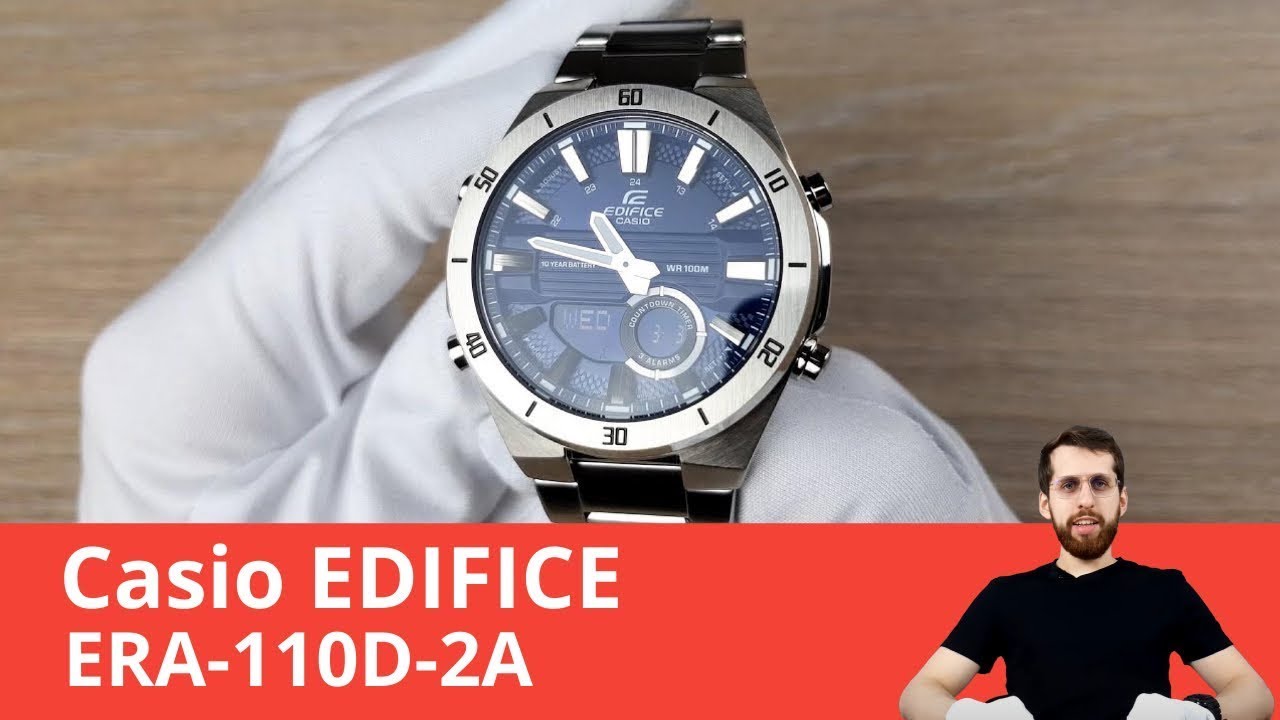 Почему часы Casio EDIFICE ERA-110D-2A по-прежнему актуальны?