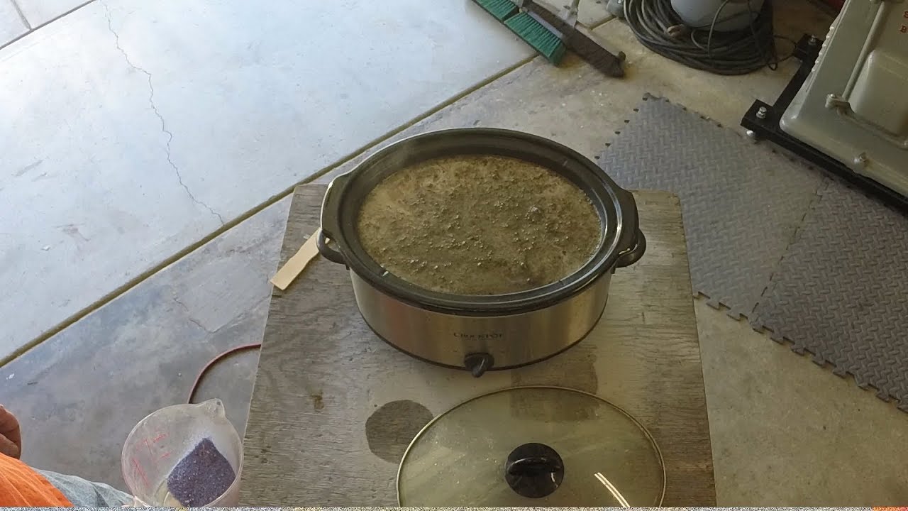 Shop Tip 3   Drain Cleaner - Parts Cleaner in the Crock Pot