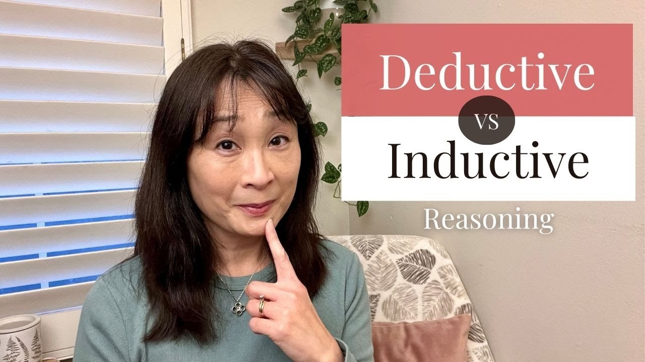 Difference between Deductive and Inductive Reasoning