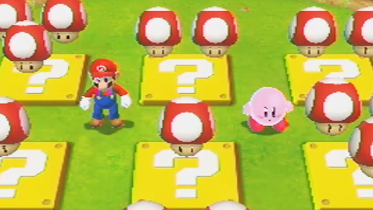 Mario Party 9 Step it up - Mario Vs Kirby (Master Cpu)